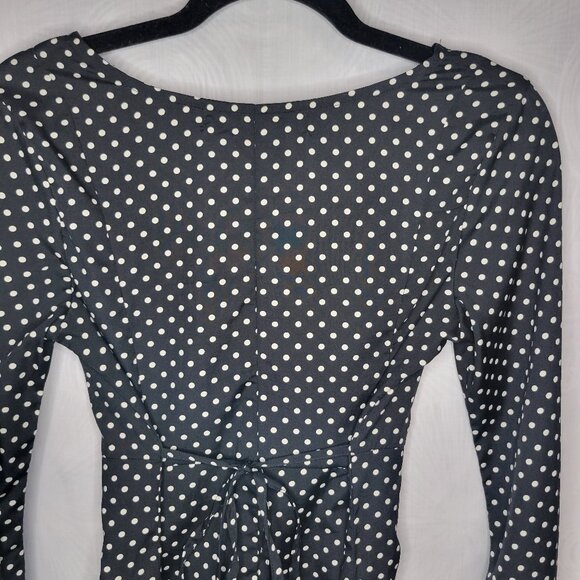 American Rag Black & White Polka Dot Dress - XS - Picture 3 of 10